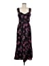 Hutch 100% Polyester Floral Black Casual Dress Size 6 - photo 1