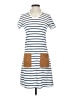 Puma 100% Polyester Stripes White Casual Dress Size XS - photo 1