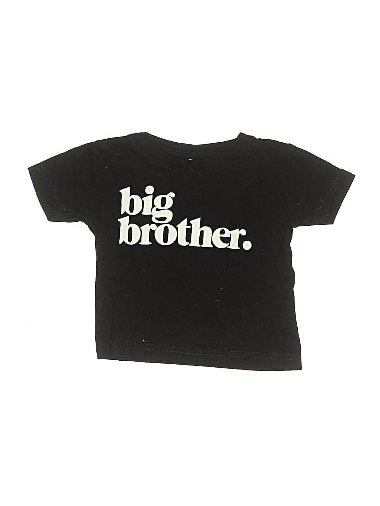 Pre-owned Rabbit Skins Babies' Short Sleeve T-shirt In Black