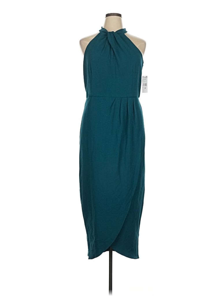 Pre-owned Julia Jordan Cocktail Dress In Blue