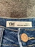 YMI Hearts Blue Jeans Size 29 waist - photo 7