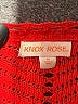 Knox Rose Red Pullover Sweater Size M - photo 7