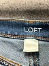 Ann Taylor LOFT Outlet Hearts Blue Jeans Size 6 - photo 4
