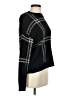 Shein Plaid Black Pullover Sweater Size 4 - photo 4