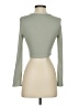 Shein Green Long Sleeve Top Size 4 - photo 2
