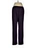 Larry Levine Color Block Purple Casual Pants Size 8 - photo 2