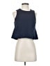 Elizabeth and James Blue Sleeveless Blouse Size S - photo 1