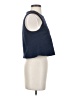 Elizabeth and James Blue Sleeveless Blouse Size S - photo 4