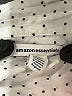 Amazon Essentials 100% Cotton Polka Dots White Long Sleeve Blouse Size S - photo 7