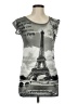 Assorted Brands 100% Polyester Silver Sleeveless T-Shirt Size M - photo 2