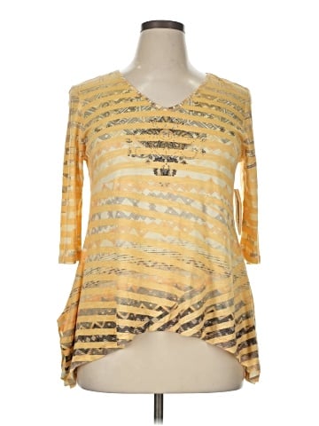 One World 3/4 Sleeve T-Shirt (view 1)