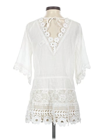 Indigo Thread Co. 3/4 Sleeve Blouse (view 2)