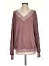 Listicle Burgundy Pullover Sweater Size S - photo 1