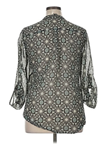 About A Girl 3/4 Sleeve Blouse (view 2)