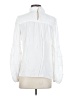 Max Studio White Long Sleeve Blouse Size S - photo 2