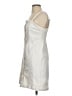 Versona Solid White Casual Dress Size S - photo 5