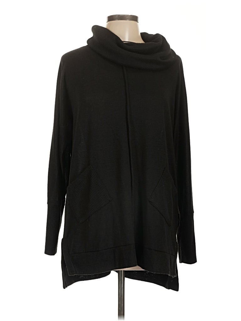 Pre-owned Retrology Turtleneck Sweater In Black