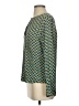 Hinge 100% Rayon Chevron-herringbone Green Cardigan Size S - photo 5
