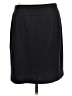 Ellen Tracy Solid Black Casual Skirt Size L - photo 1