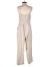 Old Navy Solid Ivory Jumpsuit Size L (petite) - photo 2