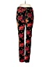 Soft Surroundings Floral Red Black Casual Pants Size 4 - photo 1
