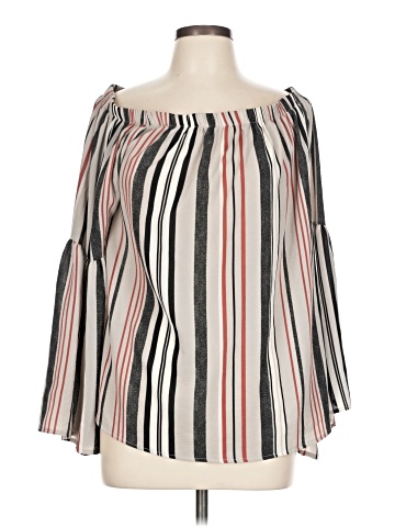 Peppermint 3/4 Sleeve Blouse (view 1)