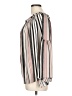 Peppermint Gray Ivory 3/4 Sleeve Blouse Size L - photo 5
