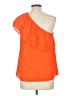19 Cooper 100% Polyester Orange Sleeveless Top Size L - photo 2