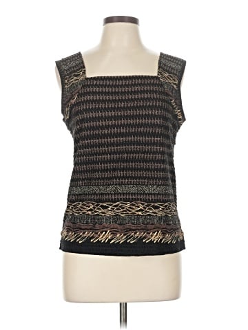 Pleat Pleat by Rafael Sleeveless Top (view 1)