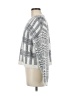 Splendid Checkered-gingham Gray Pullover Sweater Size M - photo 5