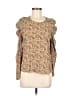 Rebecca Minkoff Brown Long Sleeve Blouse Size XS - photo 1