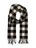 Unbranded Checkered-gingham Brown Ivory Scarf One size - photo 1