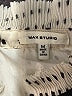 Max Studio 100% Polyester Polka Dots Ivory Long Sleeve Blouse Size M - photo 7