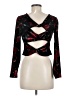 autumn adeigbo Black Long Sleeve Top Size 6 - photo 2
