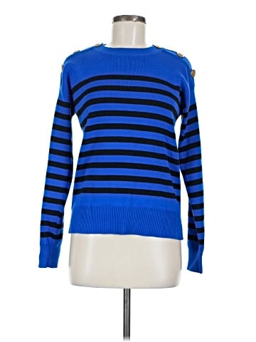 Joan Vass Pullover Sweater (view 1)