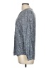 Joie 100% Silk Blue Long Sleeve Silk Top Size M - photo 5
