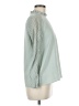 Shein 100% Polyester Teal Long Sleeve Blouse Size 6 - photo 4