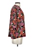 Gibson 100% Polyester Floral Pink Red Short Sleeve Blouse Size S - photo 4