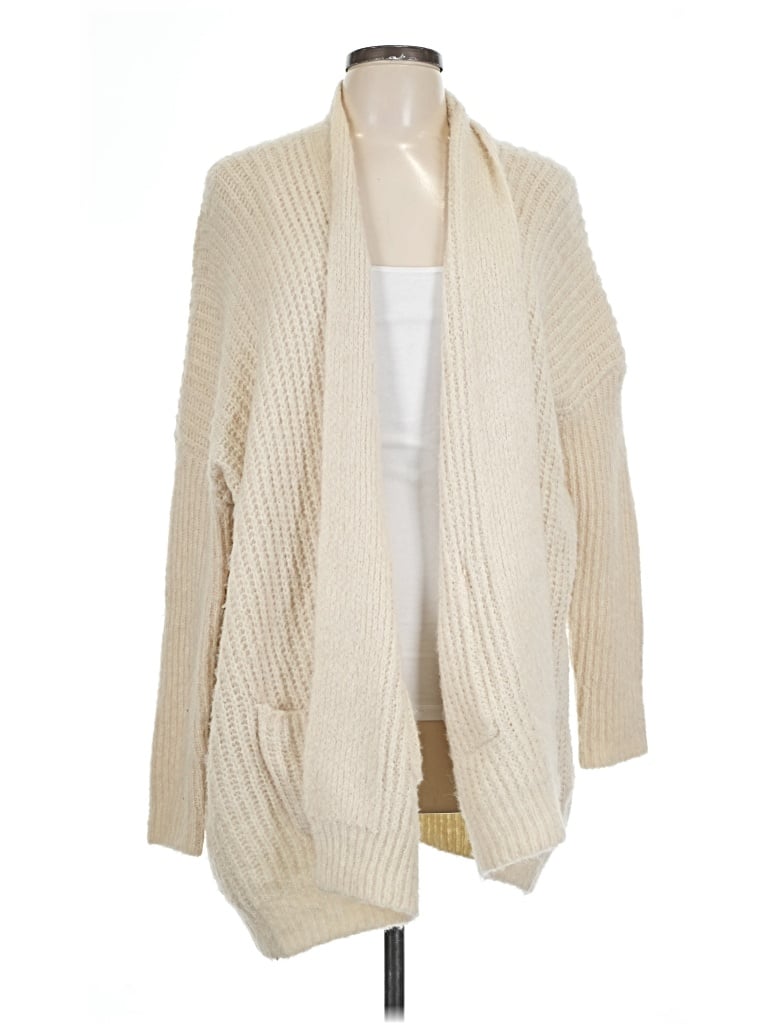 Pre-owned Dreamers Cardigan Sweater In White