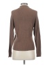 Crystal-Kobe 100% Acrylic Brown Turtleneck Sweater Size S - photo 2