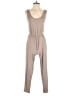 Final Touch Solid Tan Jumpsuit Size S - photo 1