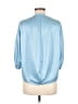 Tibi 100% Polyester Blue 3/4 Sleeve T-Shirt Size XS - photo 2