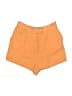 ASHLEY PARK x RTR Solid Orange Shorts Size M - photo 1