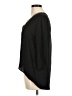 H&M 100% Polyester Black 3/4 Sleeve Blouse Size 6 - photo 5