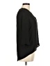 H&M 100% Polyester Black 3/4 Sleeve Blouse Size 6 - photo 4