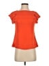 Banana Republic 100% Polyester Orange Short Sleeve Top Size XXS - photo 1