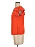 Banana Republic 100% Polyester Orange Short Sleeve Top Size XXS - photo 5