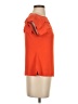 Banana Republic 100% Polyester Orange Short Sleeve Top Size XXS - photo 4