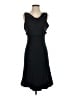 J.Crew 100% Polyester Solid Black Cocktail Dress Size 4 - photo 1