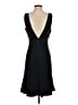 J.Crew 100% Polyester Solid Black Cocktail Dress Size 4 - photo 2